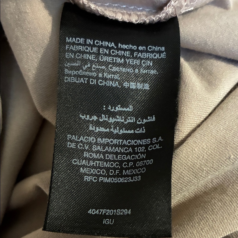 Bebe Beige Button-Down Shirt - image 5